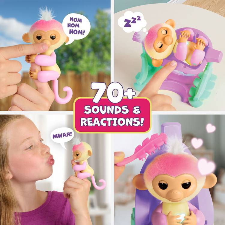 Fingerlings interactive monkey playset Exclusive, imported from the UK