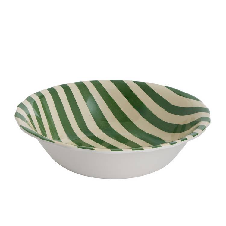 Argos Home green melamine cereal bowls set 4, imported from the UK