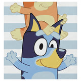 Bluey Piggyback Towel in blue 140x70cm - British product