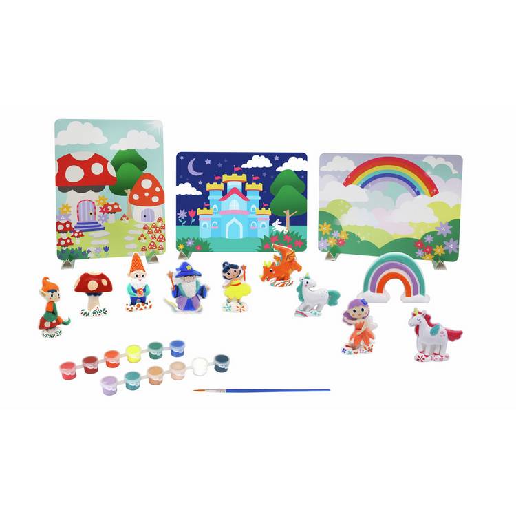 Chad Valley paint and plaster fairy set, imported from the UK
