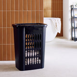 Argos Home laundry hamper 54 litre black, UK version