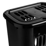 Argos Home laundry hamper 54 litre black, UK version