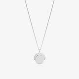 Argos Simply Silver 925 Polished Beaded Spinner Pendant with 40.64cm Chain- Buy online at McGrocer