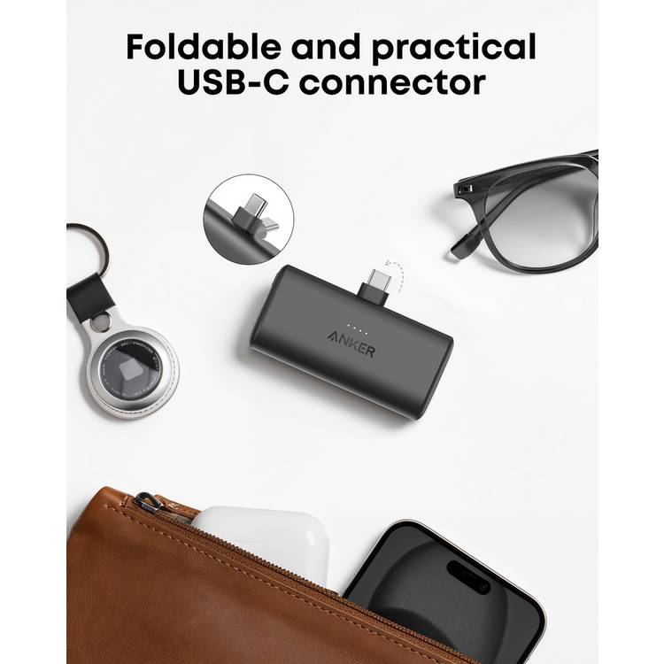 Anker 5000mAh Nano power bank USB-C - British product