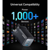 Anker 67W GaN wall charger black - British product