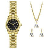 Argos Sekonda Gold Watch Necklace and Earring Jewellery Gift Set- Buy online at McGrocer