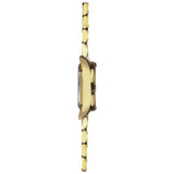 Sekonda gold watch gift set with black dial and matching jewellery - British product