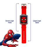 Spiderman interactive digital watch with red silicone strap (British brand)