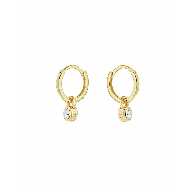 Ted Baker Sinalaa crystal huggie earrings, imported from the UK