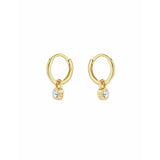 Ted Baker Sinalaa crystal huggie earrings, imported from the UK