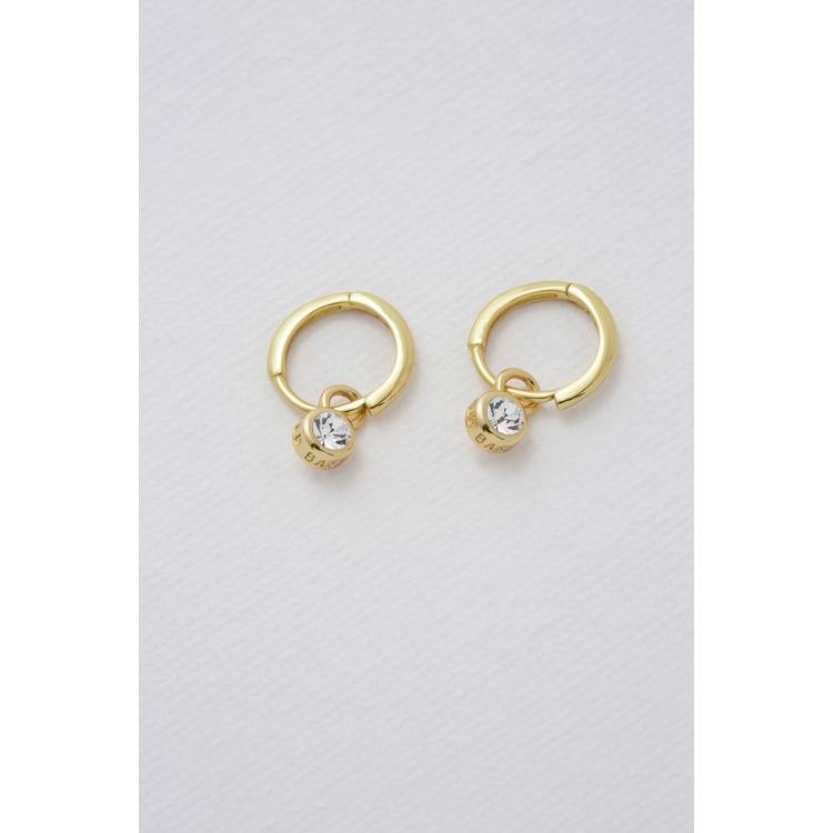 Ted Baker Sinalaa crystal huggie earrings, imported from the UK