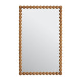 Habitat Bobbin stained wooden wall mirror 90x56cm, imported from the UK