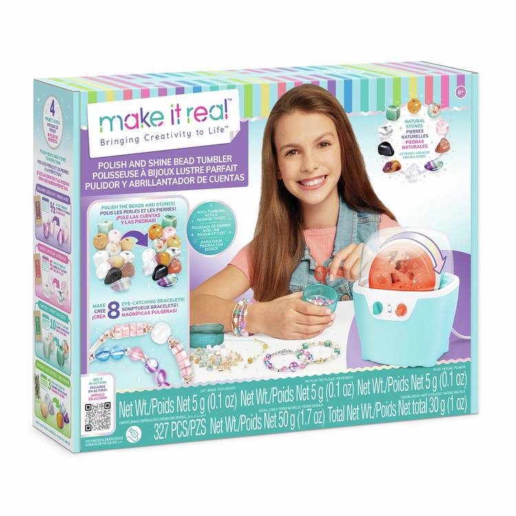 Make It Real polish and shine bead tumbler kit - British product