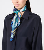 Max Mara silk printed scarf (British brand)
