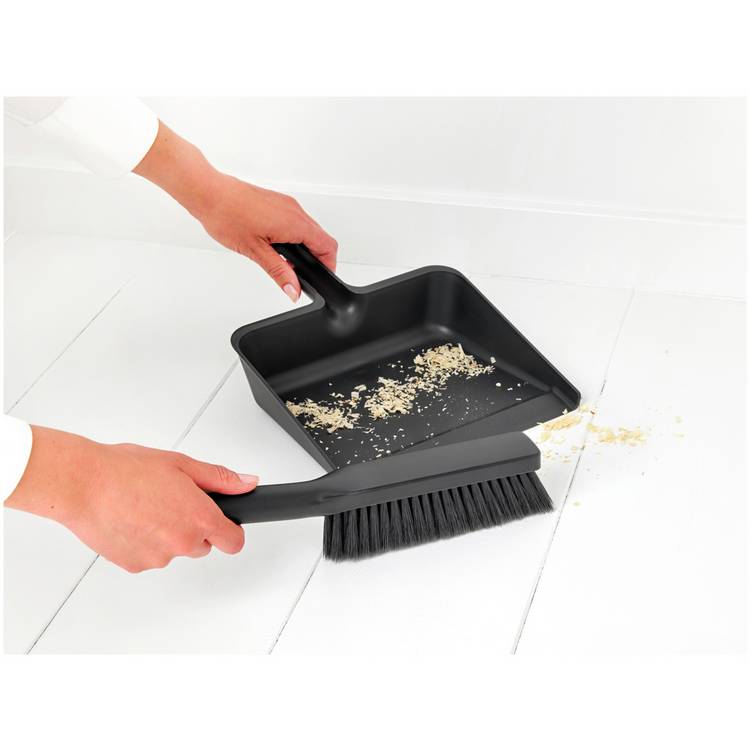 Brabantia SinkSide dustpan and brush set, UK version