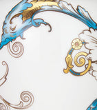 Wedgwood Florentine Turquoise lidded vase 15cm (British brand)