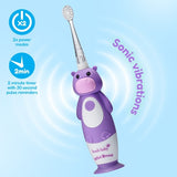 Brush Baby hippo kids rechargeable toothbrush - British product