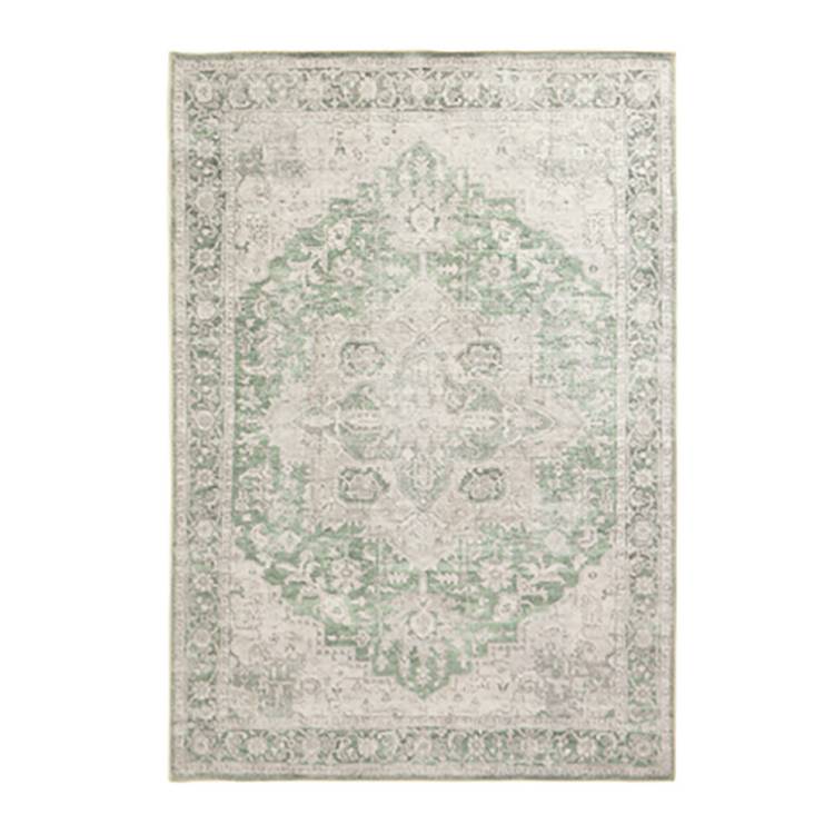 Habitat green vintage effect rug 80x150cm (British brand)