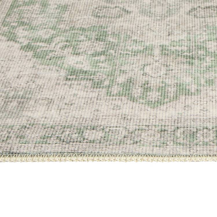 Habitat green vintage effect rug 80x150cm (British brand)