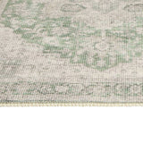 Habitat green vintage effect rug 80x150cm (British brand)