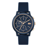 Argos Lacoste 12.12 Move Blue Silicone Strap Watch- Buy online at McGrocer
