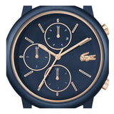 Lacoste men's blue silicone strap watch 42mm - UK version