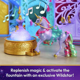 Unicorn Academy Starglow Fountain stable playset with Wildstar figure (British brand)