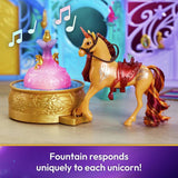 Unicorn Academy Starglow Fountain stable playset with Wildstar figure (British brand)