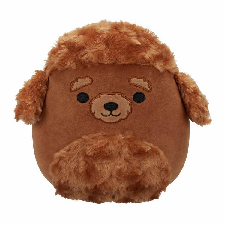 Squishmallows Dro the Golden Labradoodle soft toy 7.5-inch, UK version