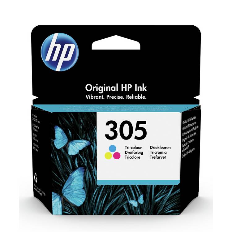 HP 305 colour ink cartridge - British product