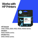 HP 305 colour ink cartridge - British product