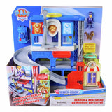 PAW Patrol Search and Rescue HQ playset with Chase figure, imported from the UK
