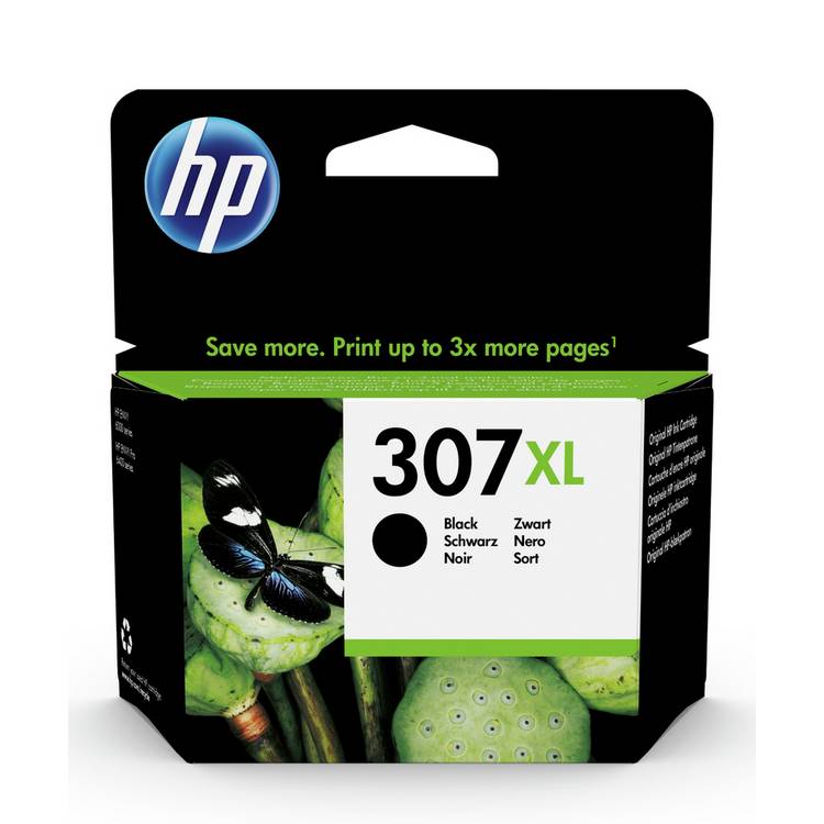 HP 307XL black ink cartridge 7ml - (British brand)
