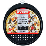 Pyrex non-stick pizza tray 31cm, imported from the UK