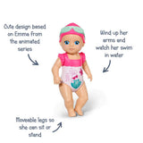 BABY Born Emma swimmer doll bath toy, UK version
