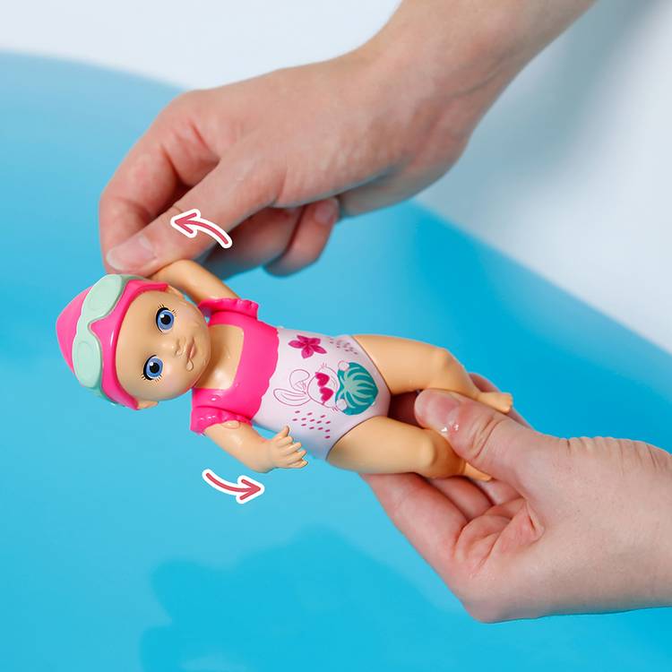 BABY Born Emma swimmer doll bath toy, UK version