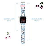 Cinnamoroll kids LED watch blue strap 35mm, UK version