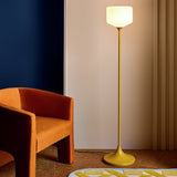 Habitat Rory floor lamp in mustard (British brand)