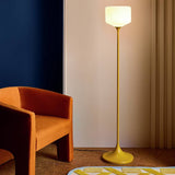 Argos Habitat Rory Trumpet Floor Lamp - Mustard- Buy online at McGrocer