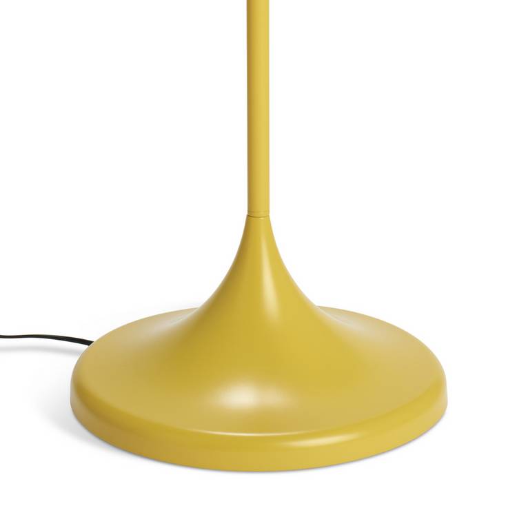 Habitat Rory floor lamp in mustard (British brand)