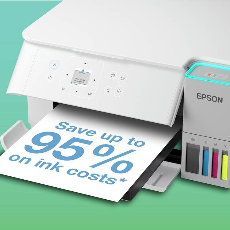 Epson EcoTank ET2956 inkjet printer, imported from the UK