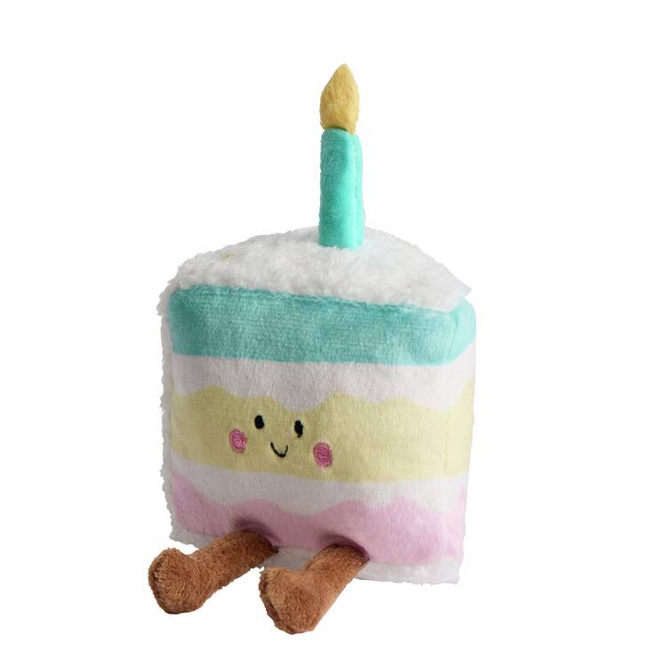 Argos Home birthday cake soft toy plush (British brand)