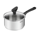 Argos Tefal 18cm Titanium Edition Stainless Steel Saucepan- Buy online at McGrocer