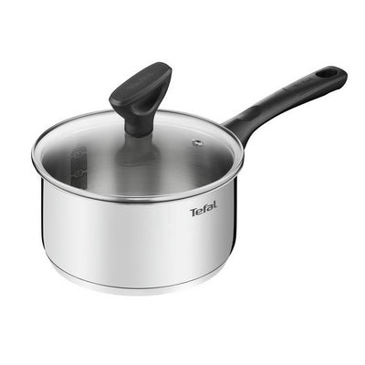 Argos Tefal 18cm Titanium Edition Stainless Steel Saucepan- Buy online at McGrocer