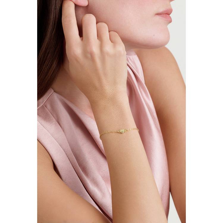 Ted Baker tiny heart adjustable bracelet 19.5cm, UK version