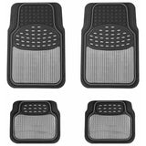 Argos Streetwize Heavy-Duty Rubber Car Mat Set - Chrome Trim- Buy online at McGrocer