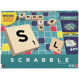 Argos Mattel Scrabble Classic Word Board Game with Wooden Tiles and Two Ways to Play- Buy online at McGrocer