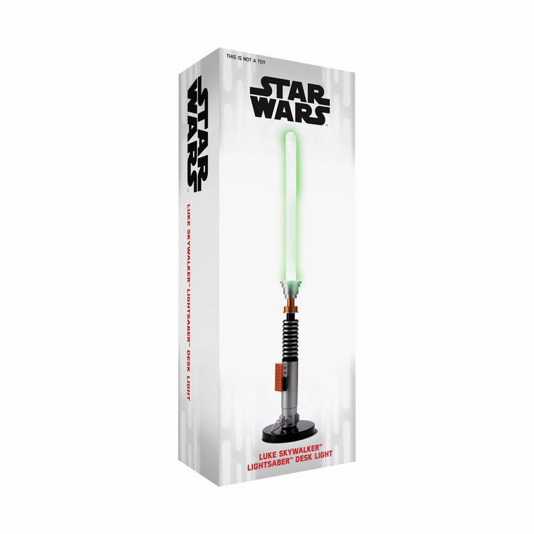 Menkind Star Wars Luke Skywalker lightsaber desk lamp 33cm (British brand)