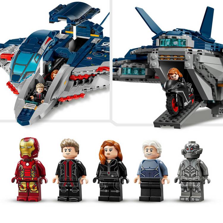 LEGO Marvel Avengers Quinjet building set 1131 pieces, UK version