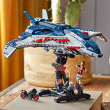 LEGO Marvel Avengers Quinjet building set 1131 pieces, UK version